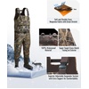 image:imageTIDEWE 4mm Neoprene Chest Waders Waterproof Bootfoot Hunting1400g Next Camo Evo