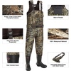 image:imageTIDEWE Chest Hunting Waders for Men Waterproof Neoprene Waders800g Next Camo Evo