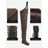 image:imageTIDEWE Fishing Hip Waders Lightweight Hip Boots for Men WomenBrown