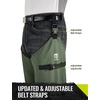 image:imageTIDEWE Fishing Hip Waders Lightweight Hip Boots for Men WomenGreen