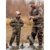 image:imageTIDEWE Kids Neoprene Waterproof Insulated Chest Waders for HuntingNext Camo Evos Green