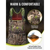 image:imageTIDEWE Kids Neoprene Waterproof Insulated Chest Waders for HuntingNext Camo Evos Green