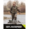 image:imageTIDEWE Kids Neoprene Waterproof Insulated Chest Waders for HuntingNext Camo Evos Green