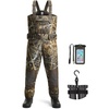 image:imageTIDEWE Breathable Chest Waders Waterproof Insulated Hunting Waders